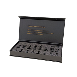 Caja Personalizada Tipo Libro, Inserto de Espuma EPE para Formas Complejas, Estampado en Caliente y Logotipo UV, Empaque Rígido de Lujo - Product Image 1