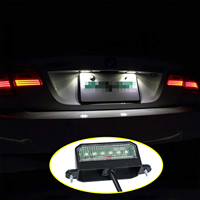 Feux de plaque d'immatriculation de remorque étanche EMARK 6 LED feux arrière 12-24V pour caravanes de camion de bateau