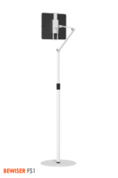 Support de tablette sur pied, support de tablette flexible, support de tablette autoportant (BEWISER FS1)