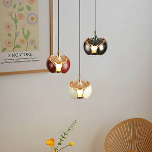 Thiết kế mới trong nhà trang trí Chiều cao có thể điều chỉnh nhôm thả ánh sáng nhà văn phòng ăn phòng ngủ LED ánh sáng mặt dây chuyền - Product Image 3