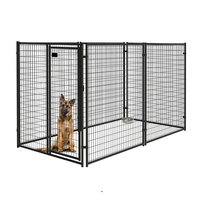 8 Panneau Grand Portable Chien Courir Clôture Pet Cage Maison 10x10x6ft DIY Combinaison Soudé Chien Chenils