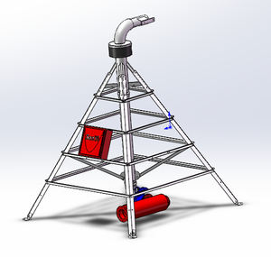 Center Pivot Bewässerungs system Zum Verkauf Für Runde Grundstücke Reis Mini Center Pivot Bewässerungs system Teile für 40ha Ackerland - Product Image 1