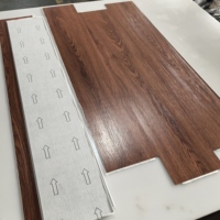 1.5mm 2mm 2.5mm Lantai Plastik Perekat Vinyl Ubin Kayu Lvt Stiker Lantai Ubin Lantai Plastik Kayu
