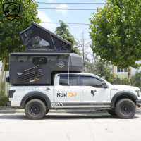 Huntoo Camper Truck Premium Slide-in Truck Camper RV, nouvelle petite caravane de voyage de la célèbre usine chinoise, idéale pour le camping en plein air