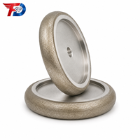 Disques à tronçonner et lames de scie à ruban en diamant CBN électrolytique de 127 mm WM10/30 pour le débavurage et les métaux ferreux 1A1