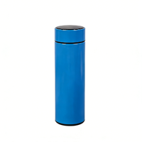Bouteille isotherme intelligente YEKEA 500 ml en acier inoxydable avec affichage LED de la température, isolation thermique 12-24 heures, design moderne, compatible