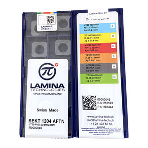 SEKT1204AFTN LT30 Fabricant Insert en carbure de tungstène Outil de tournage Insert de coupe en carbure de CNC - Product Image 1