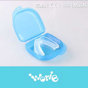 Protector Bucal Nocturno de Silicona Transparente Contra el Rechinamiento de Dientes, Con Estuche, Para Adultos - Product Image 4