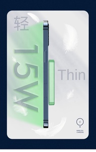 <span class=keywords><strong>พา</strong></span><span class=keywords><strong>ว</strong></span><span class=keywords><strong>เวอร์</strong></span><span class=keywords><strong>แบงค์</strong></span>ไร้สายแบบชาร์จเร็วแบบพก<span class=keywords><strong>พา</strong></span>15W พร้อมเอาต์พุต20W ที่ชาร์จโทรศัพท์มือถือพร้อมแบตเตอรี่ภายนอกแม่เหล็กเสริม - Product Image 6