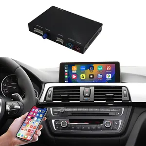 Layar kendaraan asli Gadget mobil peningkat Multimedia antarmuka Video f30 Carplay untuk BMW 2012-2016