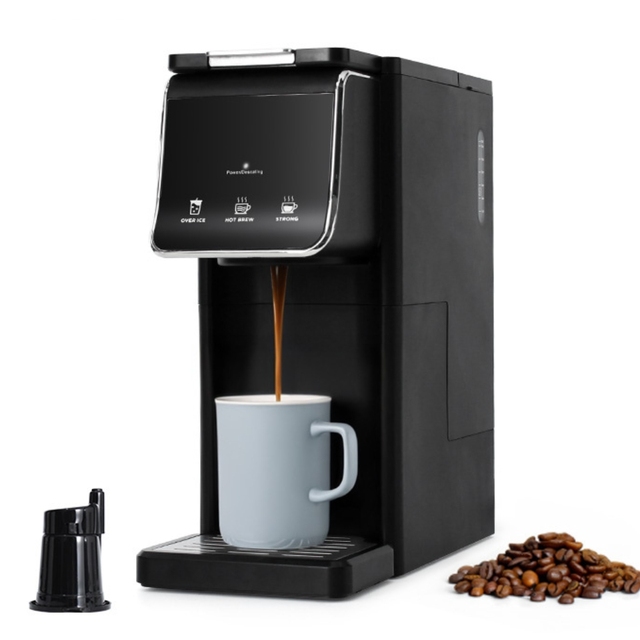 SHARDOR Cold & Hot Brew K-cup Capsule Coffee Brewer 6 to 14 Oz Brew Sizes Single Serve Coffee Maker