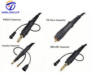 Soplete de soldadura refrigerado por aire Co2 <span class=keywords><strong>Tweco</strong></span> Spray Master 450 Amp <span class=keywords><strong>Mig</strong></span> <span class=keywords><strong>pistola</strong></span> de soldadura 10FT 12FT 15FT Euro Connector - Product Image 5