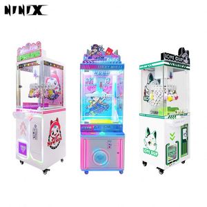 Machine à griffes géante en promotion, animaux en peluche décoratifs pour filles, mini-machines 1 joueur, livraison gratuite - Product Image 1