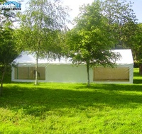 9x18m 9x21m arche de parking transparente barnum tente en aluminium équipement de location de mariage tente d'entrepôt industriel tente de fête transparente