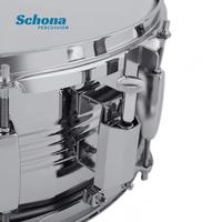 Wholesale 14*5.5 Inch Stainless Steel Shell Marching Snare Drum, Manufacturer Percussion Instrument with Various Sizes