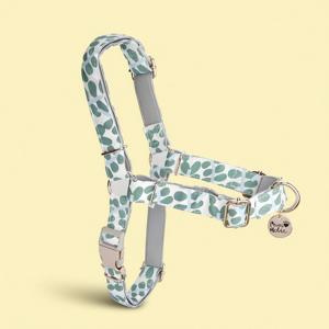 Arnés de Algodón Personalizado de Lujo, Talla L, Duradero, Transpirable, con Estampado Exclusivo, Cierre de Hebilla Moderno y a la Moda para Mascotas - Product Image 1
