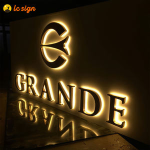 Insegne Luminose a LED Personalizzate con Logo, Lettere 3D Retroilluminate Impermeabili per Pubblicità Esterna Aziendale - Product Image 2