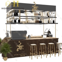 Kiosque à café, comptoirs de café, designs de cafés, stands de kiosque pour centre commercial