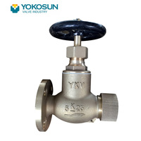 Prix direct d'usine JIS F7334 vannes de tuyau de bouche d'incendie en Bronze vanne de marine manuelle eau de mer fabrication YOKOSUN