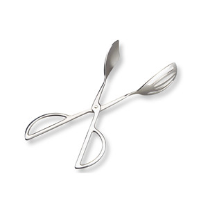 Pinze per insalata multiuso in acciaio inossidabile, utensile da cucina per servire pasta e verdure - Product Image 1