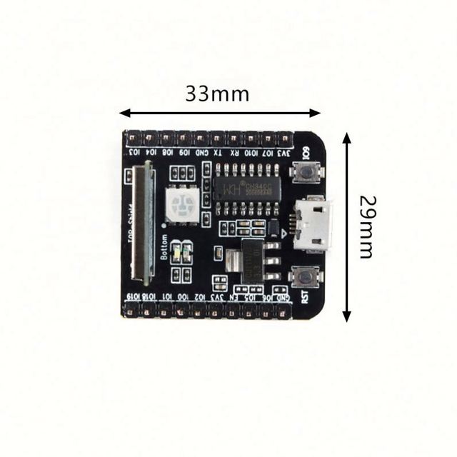 ESP-C3-01M-Kit 4M ESP32-C3 Chip 2.4GHz WiFi BLE5.0 Wireless Development Board