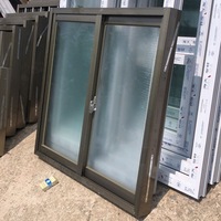 Ventanas Corredizas de Aluminio, Marco de Aluminio, Doble y Triple Acristalamiento, Vidrio Templado, Ventanas Corredizas Verticales con Rotura de Puente Térmico