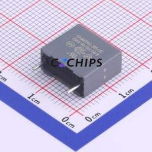 Condensador de Seguridad C42Q2104K4SC330, Componente de Montaje en Orificio (THT), P=10mm 100nF 10% 305V X2 - Product Image 1