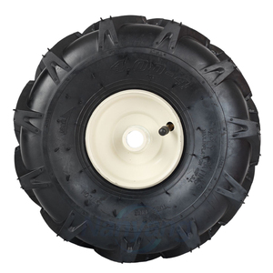 Neumático y Rueda para Cultivadora 11x4.00-4", Eje de 3/4", Buje Central de 3-1/8", Compatible con Repuesto para Cultivadora Cortacésped - Product Image 4