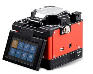 MT-8502 Enam Motor Auto Focus Otomatis Pemanasan Fusion Splicer Mesin Penyambungan Serat Optik