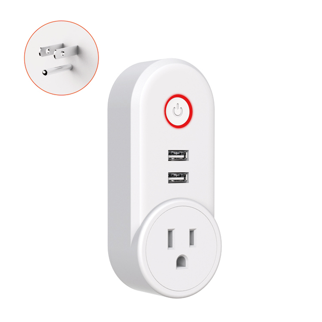 Tuya Smart Home Products Toma Corriente Inteligente Wifi Tomacorrientes Usb