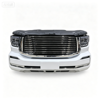 Aksesoris Eksternal Perakitan Bumper Depan Mobil Asli Grosir dengan Radiator Lampu Depan Suku Cadang Mobil untuk Haval Tank 500