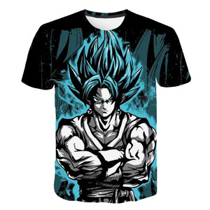 T-Shirt Anime da <span class=keywords><strong>uomo</strong></span> di alta qualità camicia Hip Hop <span class=keywords><strong>Casual</strong></span> oversize t-Shirt da <span class=keywords><strong>uomo</strong></span> moda fumetti manica corta <span class=keywords><strong>estate</strong></span> - Product Image 3