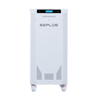 Kit de Batería de Almacenamiento Solar Seplos DIY, Paquete de Baterías de Litio de 51.2V 628Ah LiFePO4 con Sistema de Monitoreo Bluetooth BMS Inteligente