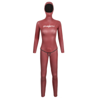 DIVESTAR OEM & ODM pakaian selam bebas wanita, pakaian selam kulit Neoprene kustom warna-warni Super elastis