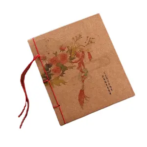 Factory Supplier New Brand Chinese Style Gift Set School Note Book Track Book old style notebook