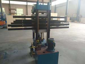 Machines voor gerecycled rubber banden tegels/rubber vloertegels machine& vloertegel making machine - Product Image 4