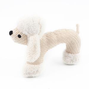 Produttore all'ingrosso elefante scimmia pecora cane breve peluche giocattoli di lino - Product Image 4