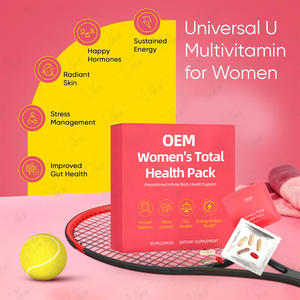Paquetes Diarios de Vitaminas para la Salud de la Mujer, Multivitaminas Todo en Uno, Nutrientes Esenciales, Energía, Estrés, Digestión, Bienestar Femenino, 30 Paquetes - Product Image 6