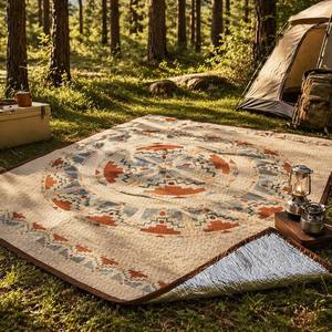 Manta de Picnic Boho Personalizada, <span class=keywords><strong>Tapiz</strong></span> Tejido Geométrico con Borlas de Algodón, Alfombra para Exteriores, Decoración del Hogar, Fabricante OEM - Product Image 5
