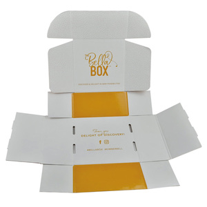 Wholesale Factory e flute corrugated kraft storage foldable paper shoe box - Product Image 4