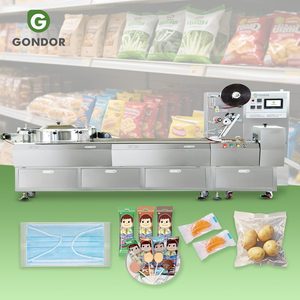 Cookie Biscuit Fresh Vegetable <b>Plastic</b> Wrap Small Loaf Bread Pillow Bag Box Packaging Packing <b>Shrink</b> Machine - Product Image 1