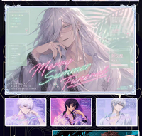 Cartes à collectionner Yingkong She Fiery Youth Journey A6, mettant en scène des personnages d'anime populaires, cartes de jeu de société