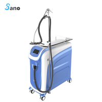 La piel de refrigeración y calefacción de enfriamiento de la piel caliente/frío martillo lifting facial reducir el dolor