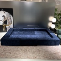 Sofá Cama Modular Seccional Plegable - Muebles Modernos de Lujo para Sala de Estar, Tapizados en Tela Ecológica, para Apartamentos y Villas