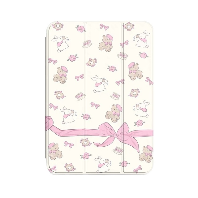New Arrival Butter Fly Cute Animal Covers Cases for iPad Air 10.9 2024 Full Protection Waterproof Shockproof for Tablet Case