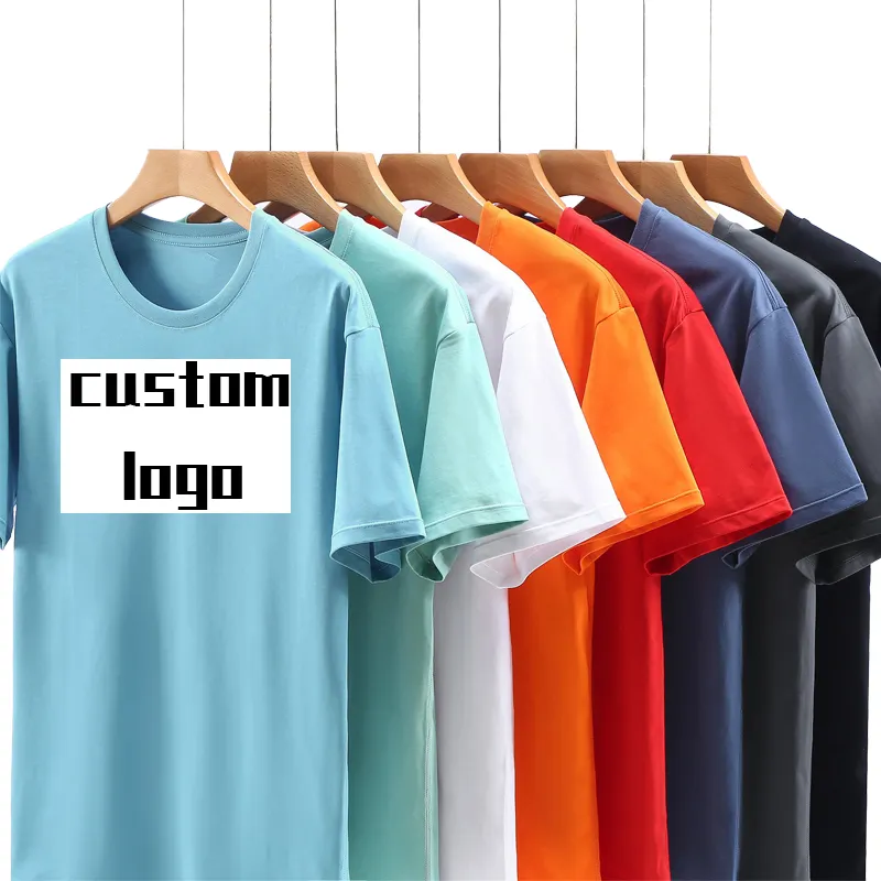 Prime Quality Custom Logo Heavy plain Tee Shirt Blank unisex T Shirts 100% Cotton Men Tshirt