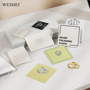 Paño de Pulido de Joyería de Microfibra de Lujo WEIMEI con Logotipo Personalizado al por Mayor, Ecológico, Servicio OEM - Product Image 6