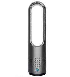 Ventilateur de sol à refroidissement unique gris titane