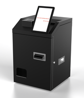 Machine de paiement en espèces multi-devises avec système logiciel d'acceptation des billets et des pièces
