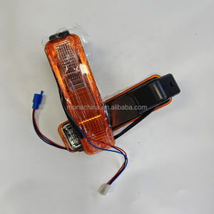 Ensemble de clignotants universels pour motos et tricycles Bajaj - Lampe indicatrice LED 12V ambre/<span class=keywords><strong>blanc</strong></span> - Product Image 2